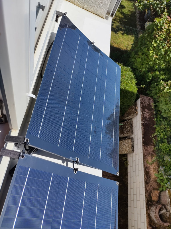 Fensterkraftwerk Upgrade-Sets, 80 cm bis 200 cm Breite – Solarenergie für Fenster und Balkone